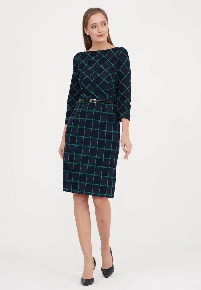 Madam-T MUARA - Robe Fourreau - Blau/grün 7 Madam-T MUARA - Robe Fourreau - Blau/grün – Image 7