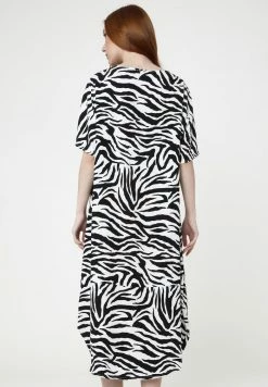 Madam-T ASHLEY - Robe De Jour - Schwarz Weiß -Madam-T Soldes 2022 313c7ea3d3b6441ab97fa5090eef6b81