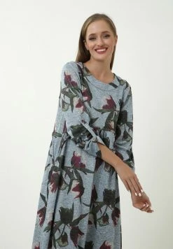 Madam-T Robe De Jour - Hellblau, Grün -Madam-T Soldes 2022 31cc94ec2ee849d78282882c7e8b1a21