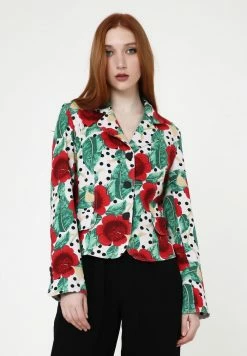 Madam-T Blazer - Rosa Rot