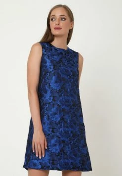 Madam-T ALLTAGSLANA - Robe De Soirée - Indigo, Schwarz