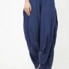 Madam-T Pantalon Classique - Blau