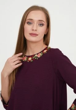 Madam-T LOLANTA - Robe De Jour - Immigrant Rot -Madam-T Soldes 2022 3243953cffb844cc9a3e8e1c2620d589