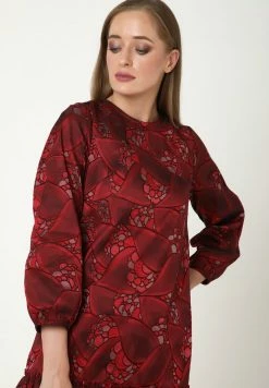 Madam-T Robe De Jour - Wein Rot, Rot -Madam-T Soldes 2022 328d36408e5644759b0b9754db990ee7