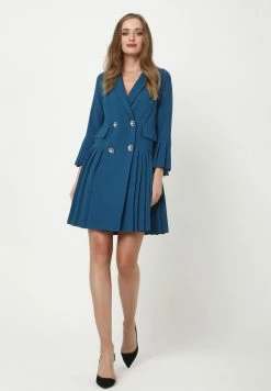 Madam-T TEODORA - Robe De Jour - Aqua