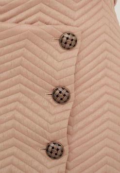 Madam-T BLOGA - Jupe Portefeuille - Beige -Madam-T Soldes 2022 334036a2d5c84d089c977dc0375248d1