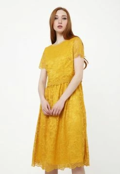 Madam-T ESPERA - Robe De Jour - Gelb