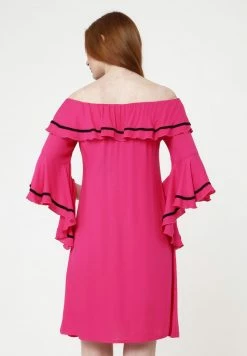 Madam-T SALLY - Robe De Jour - Fuchsie -Madam-T Soldes 2022 339406a19a3a454ab51e82fc0afec88b