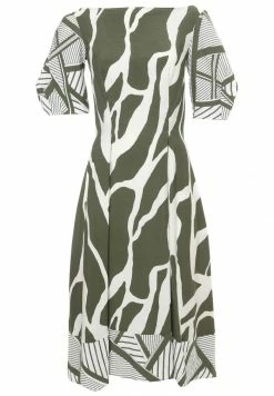 Madam-T KLEID ROBERTA - Robe De Jour - Khaki/weiß 13 Madam-T KLEID ROBERTA - Robe De Jour - Khaki/weiß -Madam-T Soldes 2022 33ca646909f94e6c88b713f77c5d4b20