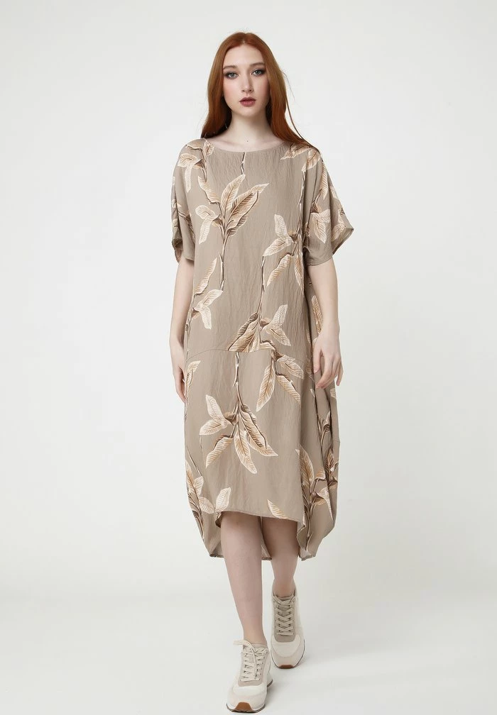 Madam-T ASHLEY - Robe De Jour - Beige, Braun 2 Madam-T ASHLEY - Robe De Jour - Beige, Braun – Image 2