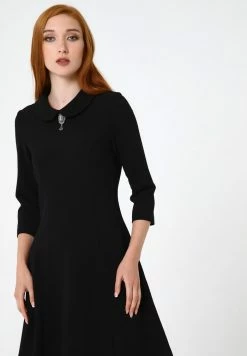 Madam-T Robe De Jour - Schwarz -Madam-T Soldes 2022 3429745641c94f6c8fa38b1cc03c5ed0