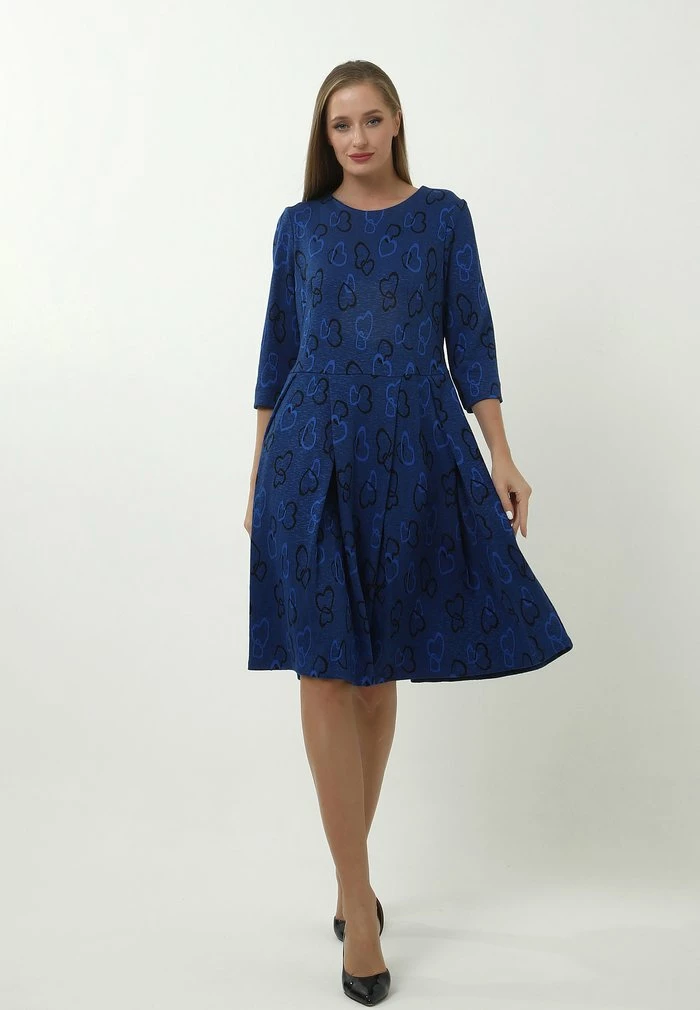 Madam-T UNIKERA - Robe De Jour - Blue 1 Madam-T UNIKERA - Robe De Jour - Blue