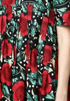 Madam-T Robe Longue - Schwarz Rot 12 Madam-T Robe Longue - Schwarz Rot -Madam-T Soldes 2022 348705c5e0df4e8f8e347bc935a37e51