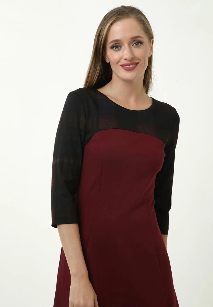 Madam-T AKASINA - Robe De Jour - Weinrot 5 Madam-T AKASINA - Robe De Jour - Weinrot – Image 5