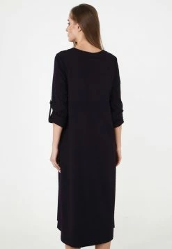 Madam-T SELINA - Robe De Jour - Pflaume -Madam-T Soldes 2022 350534a11b9542d8b09d16149350ab30