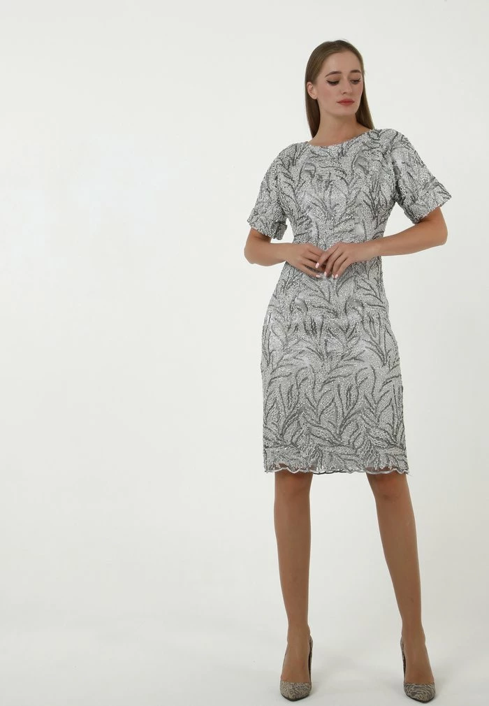 Madam-T JUDY - Robe De Soirée - Silbrig 4 Madam-T JUDY - Robe De Soirée - Silbrig – Image 4