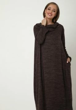 Madam-T ADELINARA - Robe Pull - Braun -Madam-T Soldes 2022 359b5f497c604c548f77a55496c172da