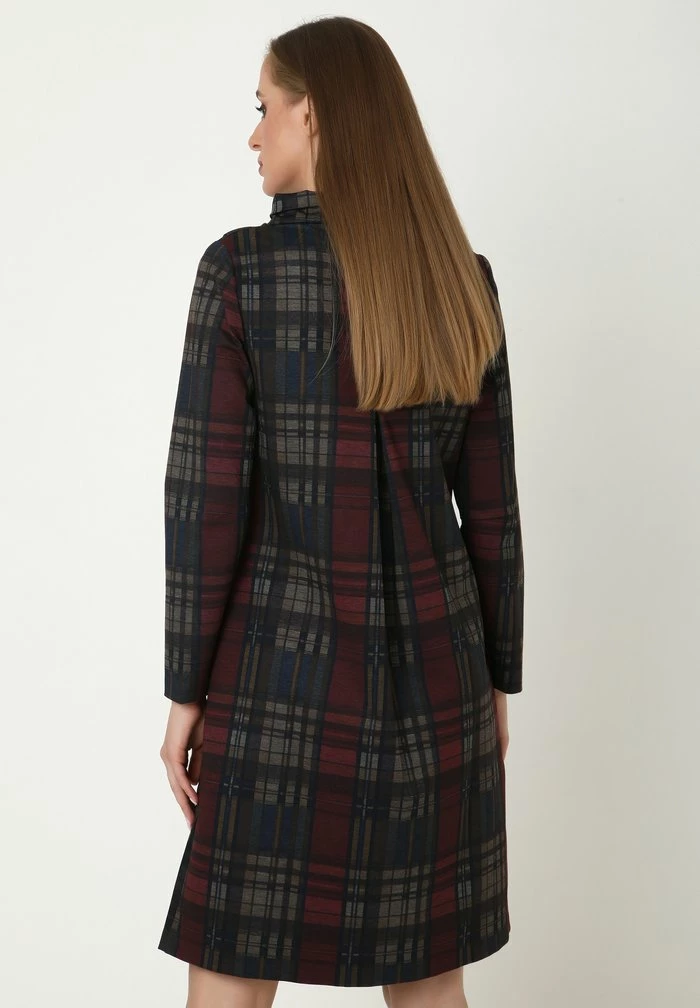 Madam-T ALLTAGSKLEID LEELINA - Robe De Jour - Wein Rot, Blau 3 Madam-T ALLTAGSKLEID LEELINA - Robe De Jour - Wein Rot, Blau – Image 3