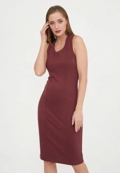 Madam-T PALMELA - Robe Fourreau - Blassrosa