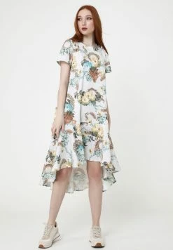 Madam-T Robe De Jour - Milchig, Hellbraun