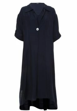 Madam-T GILBERTA - Robe Chemise - Blau 13 Madam-T GILBERTA - Robe Chemise - Blau -Madam-T Soldes 2022 36f5414dbed54166a85760db9b02677b
