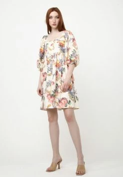 Madam-T ADRIENN - Robe De Jour - Milchig, Koralle -Madam-T Soldes 2022 3739a63dacf34d7d9c08040a31c91210