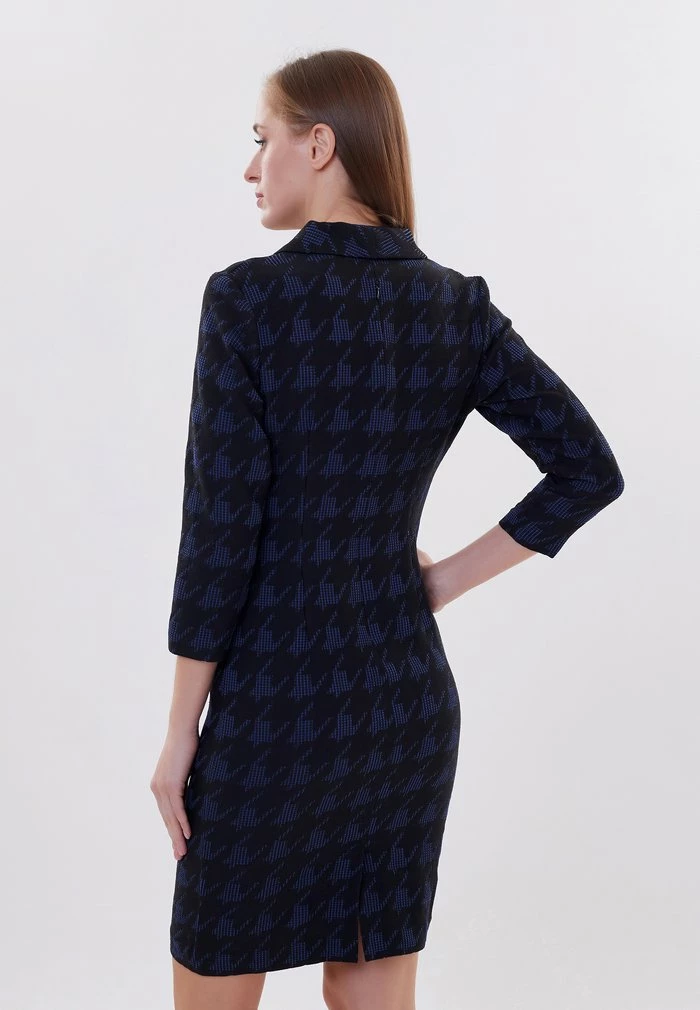 Madam-T KONTATA - Robe Fourreau - Dunkelblau 3 Madam-T KONTATA - Robe Fourreau - Dunkelblau – Image 3