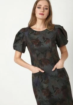 Madam-T ANGELICA - Robe En Jersey - Grau/braun -Madam-T Soldes 2022 37cf8d0bda774ce8adf6fa4ed7d750aa