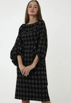 Madam-T ULANA - Robe De Jour - Schwarz/weiß