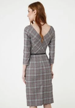 Madam-T Robe De Jour - Grau/ Weinrot 9 Madam-T Robe De Jour - Grau/ Weinrot -Madam-T Soldes 2022 37fefca22df248ea9dbb8b489d84041c