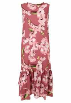 Madam-T GAISA - Robe De Jour - Rosa, Grün -Madam-T Soldes 2022 384ef33ca0da4d6caa71af7e350352c3