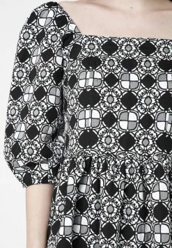 Madam-T CHANTALE - Robe De Jour - Schwarz, Weiß -Madam-T Soldes 2022 3881413cc3af4316a7650834a7cd3208