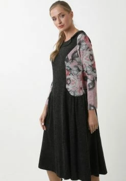Madam-T PATRICIA - Robe De Jour - Black/light Pink -Madam-T Soldes 2022 38ba2d82b160467b8487d2de1cf304d1