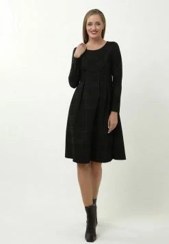 Madam-T KANTRI - Robe De Jour - Grün/ Schwarz -Madam-T Soldes 2022 391f3bc7b4594d44a245620f4f6ec571