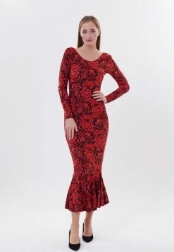 Madam-T PENELOPA - Robe Fourreau - Rot Blah