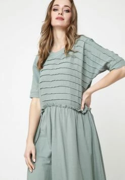 Madam-T Robe De Jour - Grün -Madam-T Soldes 2022 393fe999176b4c5fbce99bc22b65b52b