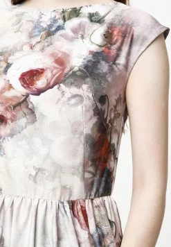 Madam-T Robe De Jour - Beige/braun -Madam-T Soldes 2022 396dea97aada497a957aa0c29ab77819