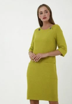 Madam-T FERULE - Robe Fourreau - Olive -Madam-T Soldes 2022 39efeebe5b6748dab1f2a991e3539902