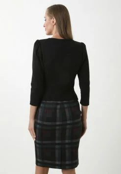 Madam-T EISSELA - Robe Fourreau - Pflaume, Grün -Madam-T Soldes 2022 3a12958c6f734c56bca034c114128be6