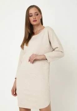 Madam-T LEONIE - Robe Pull - Creme -Madam-T Soldes 2022 3a28775c39194f3a84ecdbb8646c2d45