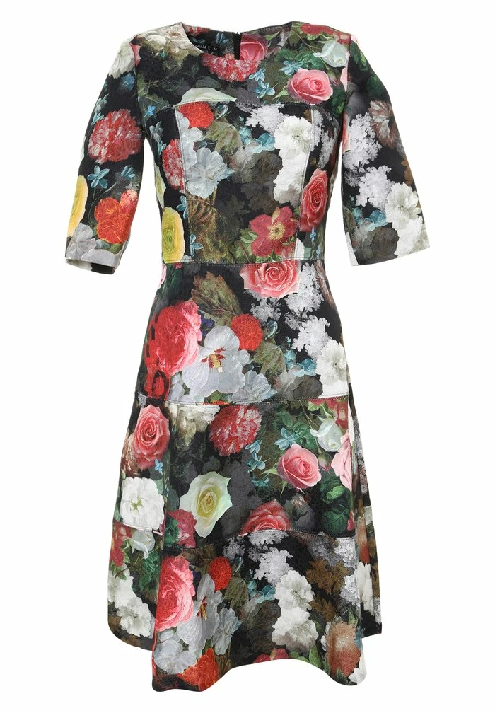 Madam-T Robe De Jour - Schwarz, Weiß 7 Madam-T Robe De Jour - Schwarz, Weiß – Image 7