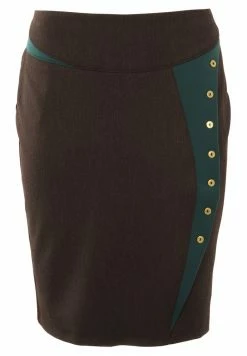 Madam-T ROCK ROCK GUCHANA - Jupe Crayon - Braun -Madam-T Soldes 2022 3b26ed85fb164394b78df46be0fe1d86