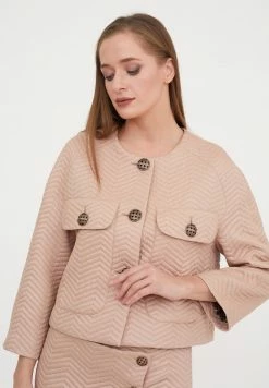 Madam-T EDEN - Blazer - Beige -Madam-T Soldes 2022 3ba370dcfbac491490655a334e807f1f