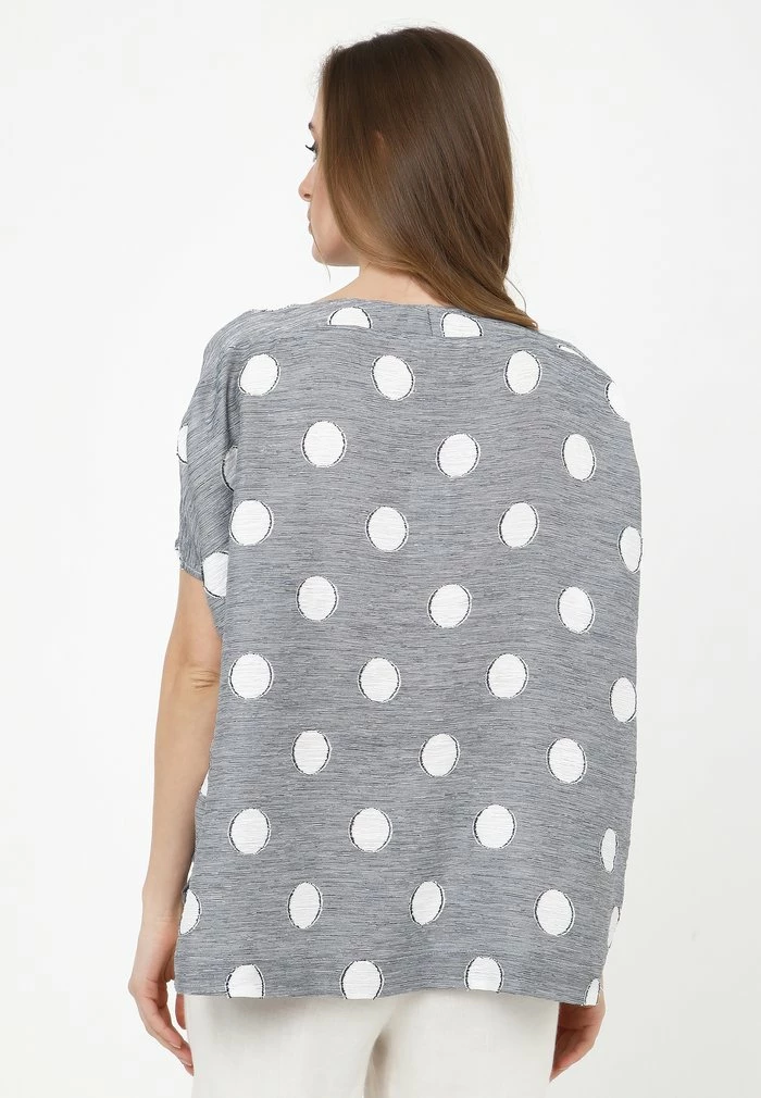 Madam-T Tunique - Blau/weiß 3 Madam-T Tunique - Blau/weiß – Image 3