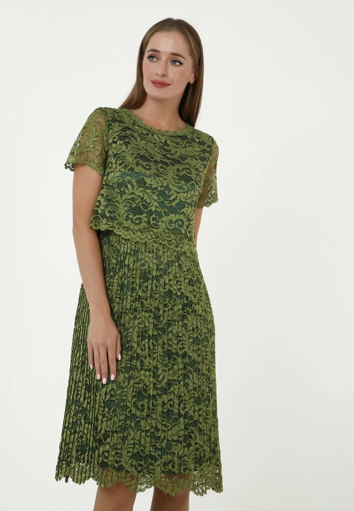 Madam-T ESPERA - Robe De Soirée - Olive 1 Madam-T ESPERA - Robe De Soirée - Olive