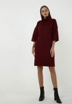 Madam-T PELAGEYA - Robe De Jour - Weinrot -Madam-T Soldes 2022 3cc72f0ab308493ab7a82b8c69ee29be