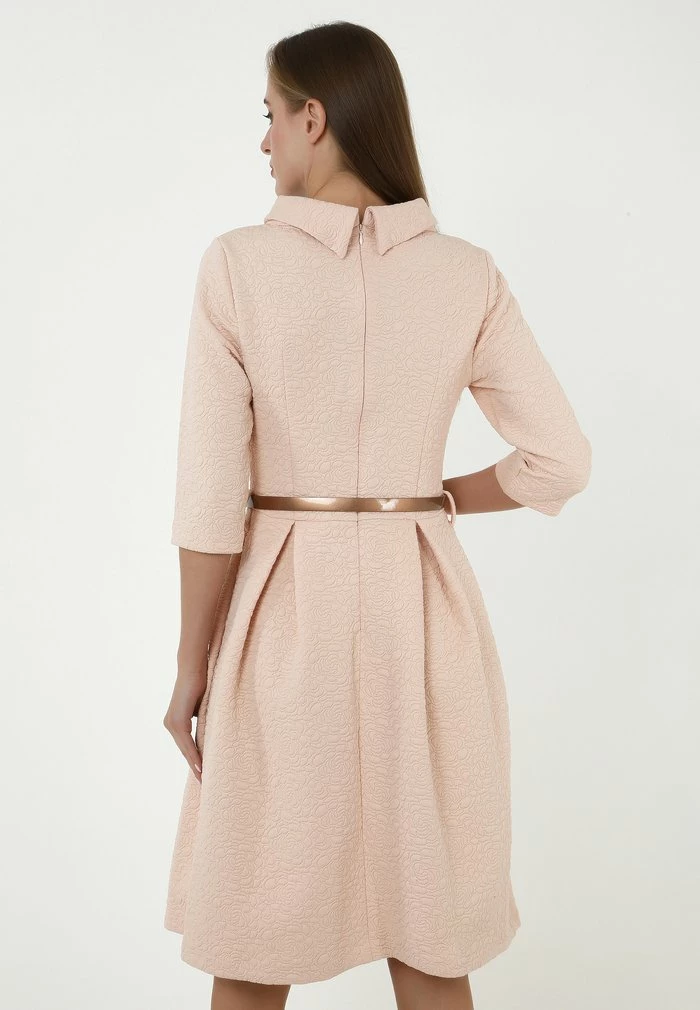 Madam-T PORTALEGRO - Robe De Jour - Beige 3 Madam-T PORTALEGRO - Robe De Jour - Beige – Image 3