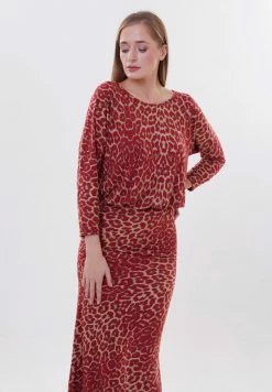 Madam-T GAGRA - Robe Longue - Beige Rot -Madam-T Soldes 2022 3cd706539b3f469e8c1447bb25702751