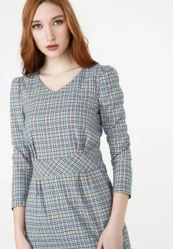 Madam-T Robe Fourreau - Grau Gelb 10 Madam-T Robe Fourreau - Grau Gelb -Madam-T Soldes 2022 3cef1e9659034807b411187bd07b57ea