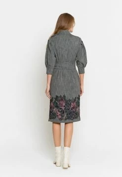 Madam-T MARENA - Robe De Jour - Grau, Lila -Madam-T Soldes 2022 3cf5040f68094edd9f4de2f454669fe4